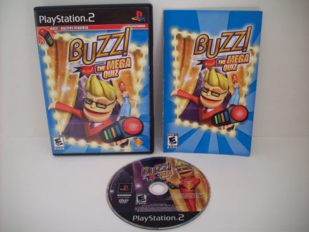 Buzz! The Mega Quiz (Game Only) - PS2 Game